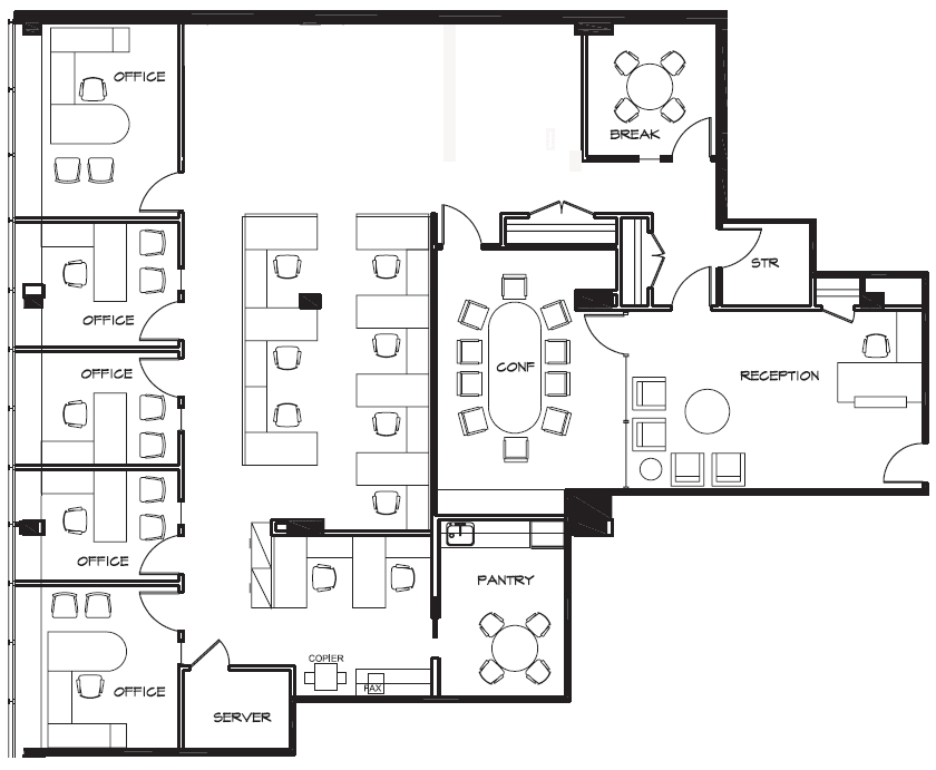 Office Space For Small Financial Firms