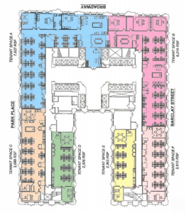 Office For Rent At The Woolworth Building 233 Broadway Nyc